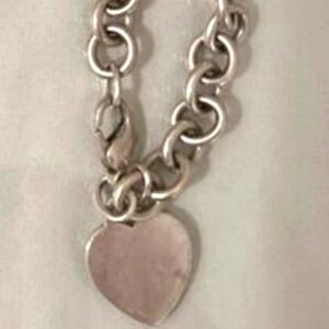 Tiffany Sterling Heart bracelet